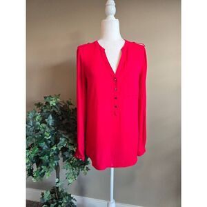 Kenneth Cole Reaction Top Sz M Red